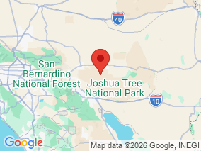 Map of Site Report: Joshua Tree National Park, United States of America